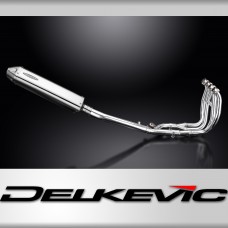 Suzuki GSX1300R Hayabusa 1999-07 Echappement 4-1 Silencieux 420mm Tri-Ovale Inox