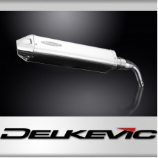 Honda MSX125 Grom 2013-2015 Echappement KIT-Silencieux 420mm Tri-Ovale Inox 