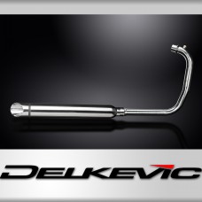 Royal Enfield Meteor 2021-24 Echappement Complet Silencieux 550mm Coupe Oblique