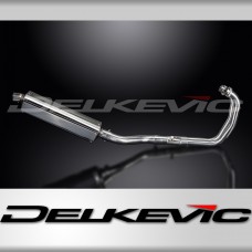 Yamaha YZF-R3 2015-24 MT03 17-24 Echappement 2-1 Silencieux 420mm Tri-Ovale Inox