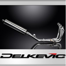 KAWASAKI Z900RS 2018 Echappement Complet 4-1 : 450mm Ovale Inox SortieDroit