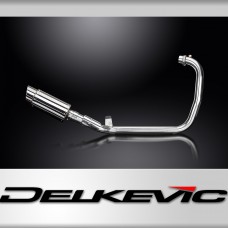 Royal Enfield Scram 411 2022-24 Echappement Complet Silencieux 200mm Rond Inox