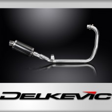 Royal Enfield Scram 411 22-24 Echappement Complet Silencieux 225mm Ovale Carbone