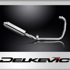 Royal Enfield Scram 411 22-24 Echappement Complet Silencieux 320mm TriOvale Inox