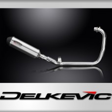 Royal Enfield Scram 411 22-24 Echappement Complet Silencieux 343mm X-Ovale Inox