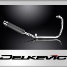 Royal Enfield Scram 411 22-24 Echappement Complet Silencieux 350mm Rond Carbone