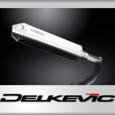 Suzuki SV650 2016-2024 Echappement KIT-Silencieux 420mm Tri-Ovale Inox 