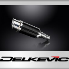 Royal Enfield Scram 411 2022-2024 Echappement KIT-Silencieux 200mm Rond Carbone