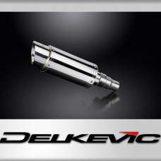 Royal Enfield Scram 411 2022-2024 Echappement KIT-Silencieux 200mm Rond Inox