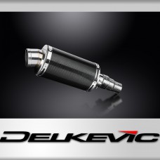 Royal Enfield Scram 411 2022-2024 Echappement KIT-Silencieux 225mm Ovale Carbone