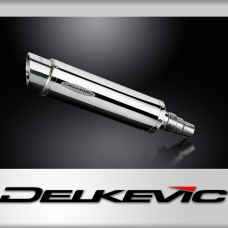 Royal Enfield Scram 411 2022-2024 Echappement KIT-Silencieux 350mm Rond Inox