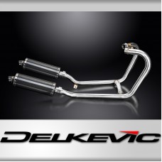 Triumph Thruxton 1200 R/RS 16-24 Echappement 2-2 Silencieux 350mm Ovale Carbone