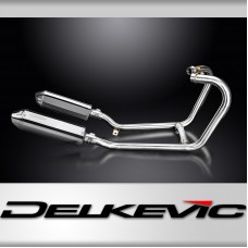 Triumph Thruxton 1200 R/RS 16-24 Echappement 2-2 Silencieux 320mm Tri-Ovale Inox