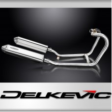 Triumph Thruxton 1200 R/RS 16-24 Echappement 2-2 Silencieux 420mm Tri-Ovale Inox