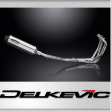 Suzuki GSF600 Bandit 95-05 Echappement Complet 4-1 Silencieux 343mm X-Ovale Inox