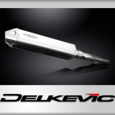 Honda CBR600F 1999-2000 Echappement KIT-Silencieux 420mm Tri-Ovale Inox 