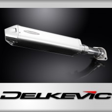 Honda VFR750 1990-1993 Echappement KIT-Silencieux 420mm Tri-Ovale Inox 