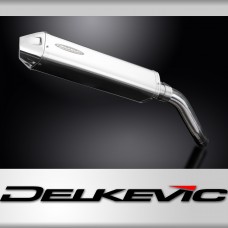 Triumph Tiger 955 2000-2007 Echappement KIT-Silencieux 420mm Tri-Ovale Inox 