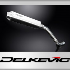 Triumph Tiger 1050 2006-2012 Echappement KIT-Silencieux 420mm Tri-Ovale Inox 