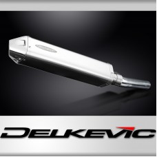 Honda CBF600 S N 2004-2007 Echappement KIT-Silencieux 420mm Tri-Ovale Inox 