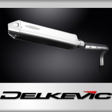 Honda CB600F Hornet 1998-2002 Echappement KIT-Silencieux 420mm Tri-Ovale Inox 