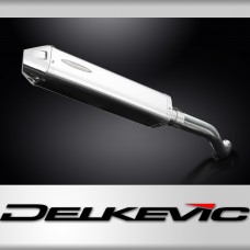 Honda VFR800F 1998-2001 Echappement KIT-Silencieux 420mm Tri-Ovale Inox 