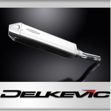 Triumph Speed Triple 955i 02-04 Echappement KIT-Silencieux 420mm Tri-Ovale Inox 