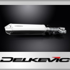 Honda NT400 Bros NT650 Hawk 88-92 Echappement KIT-Silencieux 420mm TriOvale Inox