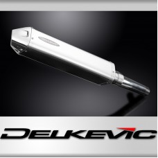 Honda CBR600 FH FJ FK FL 1987-90 Echappement KIT-Silencieux 420mm Tri-Ovale Inox