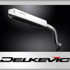 Suzuki SV650 1998-2002 Echappement KIT-Silencieux 420mm Tri-Ovale Inox 