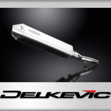 Yamaha XT250 Serow 2008-2019 Echappement KIT-Silencieux 420mm Tri-Ovale Inox 