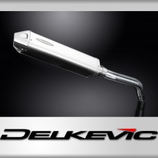 Triumph Tiger 800 XC 2015-2018 Echappement KIT-Silencieux 420mm Tri-Ovale Inox 