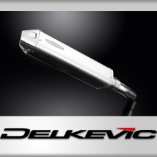 Kawasaki Ninja 400 2018-2023 Echappement KIT-Silencieux 420mm Tri-Ovale Inox 