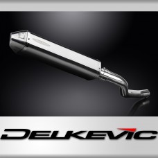 CFMOTO 650NK 2016-2023 Echappement KIT-Silencieux 420mm Tri-Ovale Inox 