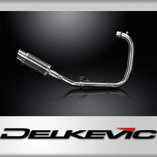 Royal Enfield Hunter 350 Rebel 22-24 Echappement Silencieux 200mm Rond Carbone