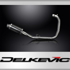 Royal Enfield Hunter 350 Rebel 22-24 Echappement Silencieux 225mm Ovale Carbone