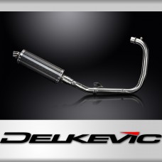 Royal Enfield Hunter 350 Rebel 22-24 Echappement Silencieux 350mm Ovale Carbone