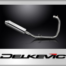 Royal Enfield Hunter 350 Rebel 22-24 Echappement Silencieux 320mm Tri-Ovale Inox