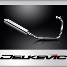 Royal Enfield Hunter 350 Rebel 22-24 Echappement Silencieux 420mm Tri-Ovale Inox