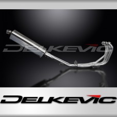 Echappement Honda CBR600F 1991-1998 Complet 4-1 Silencieux 420mm Tri-Ovale Inox