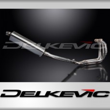 Yamaha YZF600R Thundercat 94-07 Echappement 4-1 Silencieux 420mm Tri-Ovale Inox