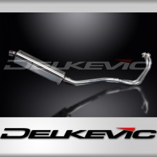 Yamaha TDM850 1991-2001 Echappement Complet 2-1 Silencieux 420mm Tri-Ovale Inox