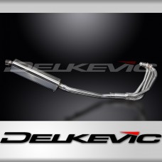 Suzuki GSX600F 1997-2006 Echappement Complet 4-1 Silencieux 420mm Tri-Ovale Inox