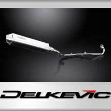 Suzuki DR125SM 2009-2014 Echappement Complet Silencieux 420mm Tri-Ovale Inox