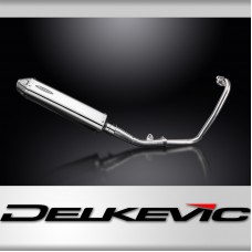 Yamaha MT125 2014-2019 Echappement Complet Silencieux 420mm Tri-Ovale Inox