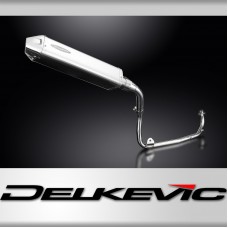 Honda MSX125 Grom 2013-15 Tail Tidy Echappement Silencieux 420mm Tri-Ovale Inox