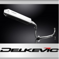 Honda MSX125 Grom 2013-15 Mud Guard Echappement Silencieux 420mm Tri-Ovale Inox