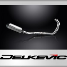 Yamaha YZF-R3 2015-2024 Echappement Complet 2-1 Silencieux 260mm X-Ovale Titane