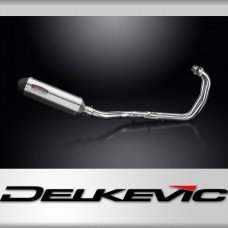 Yamaha YZF-R3 2015-2024 Echappement Complet 2-1 Silencieux 343mm X-Ovale Inox