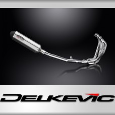 Kawasaki ZRX1100 ZRX1200 1997-2007 Echappement 4-1 Silencieux 343mm X-Ovale Inox